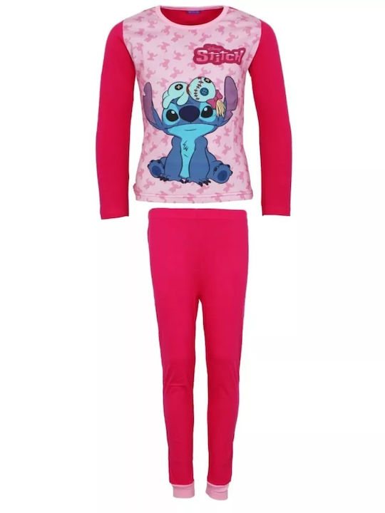 Disney Kids' Pajamas Winter Cotton Fuchs Lilo And Stitch