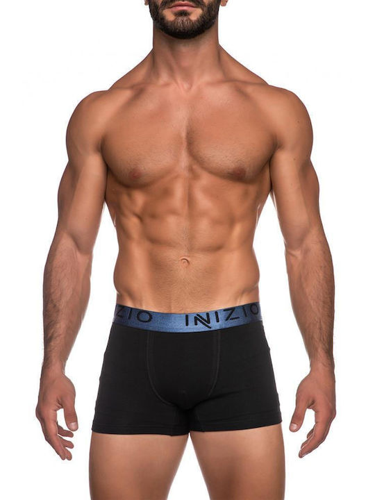 Inizio Men's Boxer Black, Denim