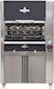 Biokan Roaster Κοτοπουλιέρα Κάρβουνου 1.4kW με Διαστάσεις 108x92x193cm