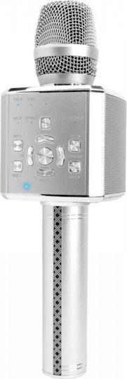 Μικρόφωνο Karaoke Ασύρματο YS-97 885277_s Ασημί