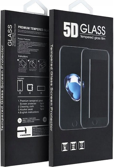 5D 0.3mm Vollkleber Vollflächig gehärtetes Glas Schwarz (Redmi Note 14 Pro 5G / 14 Pro+ / Poco X7)