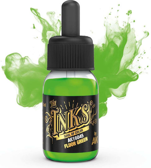 AK Interactive Culoare Modelism Fluor Green 30ml