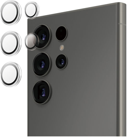 PanzerGlass Hoops Kameraschutz Gehärtetes Glas Transparent für das Galaxy S25 Ultra PGRHOTRG38488