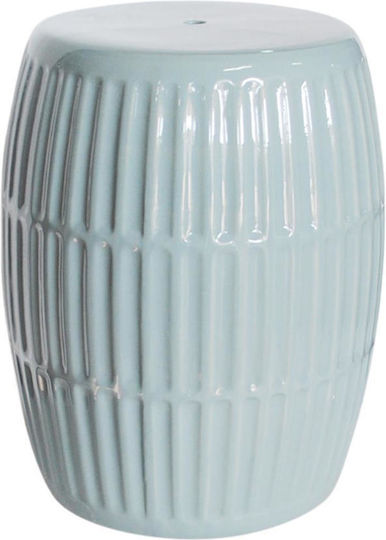 Rundes Beistelltisch Mod Celadon Grün M33xL33xH43cm