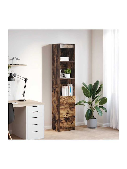 Bookcase Coffee 37.5x35x180cm