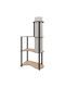 Φωτιστικό Δαπέδου Ραφάκια 666ptr1109 50x30x120cm 1xe27 40w Oak Opviq