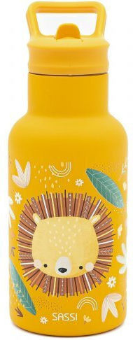 Sassi Junior Lion Kinderflasche Rostfreier Stahl Gray 500ml