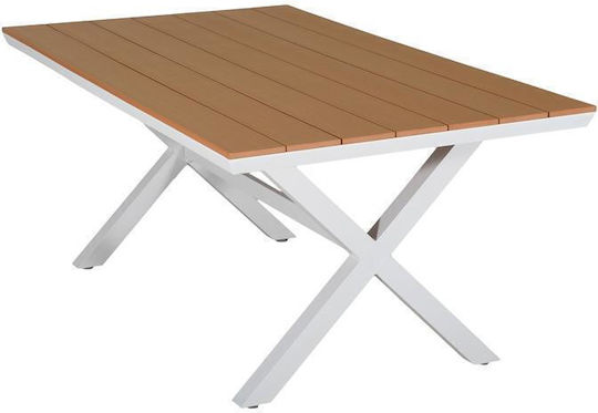 Table Fl6510 Free Standing 180x100x75cm White