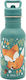 Sassi Junior Fox Kids Water Bottle Stainless Steel with Straw 500ml (Various Designs/Colours)