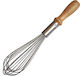 Stainless Steel Rolling Pin Wooden Handle Kitchen Bakery 35 Cm Brown Silver