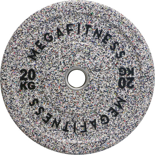 MegaFitness Hi Temp Bumper Set Discuri Cauciucate 1 x 20kg Φ45mm