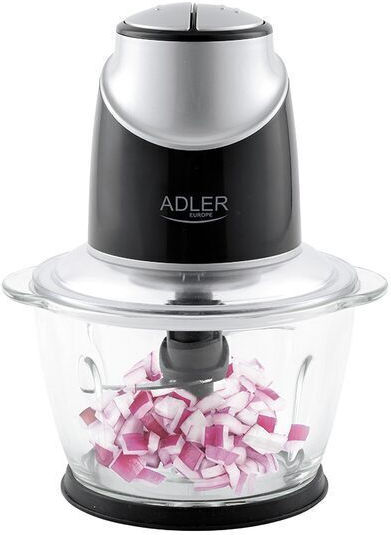 Adler Mini Tocător Multi 300W Cu Recipient 1.2L Gri
