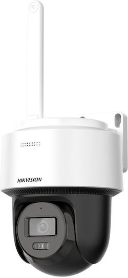 Hikvision DS-2DE2C400IWG/W(W) IP Cameră de Supraveghere Wi-Fi Full HD+ 4MP Rezistentă la apă cu Comunicare Bidirecțională și Lentilă 2.8mm