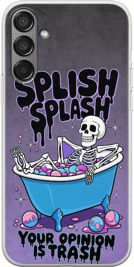 Прозрачен силиконов калъф Splish Splash за Samsung Galaxy M55 5G от гъвкав TPU