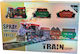 Gounaridis Toys Set with Train with Sound and Light for 3++ Years
