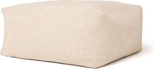 Sitzsack Beige 75x48cm 1Stück