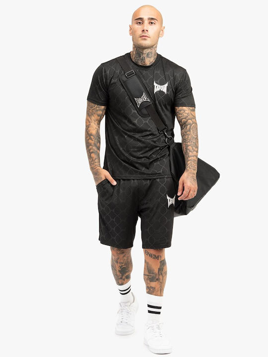Sport Herren Shorts Set Schwarz/Weiß