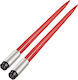 Vevor Pair Hay Spear 39 Inches Bale Spear 3000 Lbs Bale Spike Quick Attach Square Hay Bale Spears 1 3/4 Inches Red Coated Bale Forks Bale Hay Spike Hex Nut and Sleeve Buckets Tractors Loaders