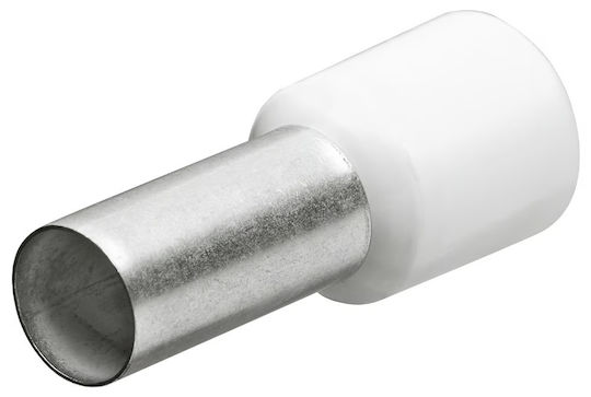 Knipex Ακροδέκτες Ακροχιτώνια με Μόνωση Λευκό (97 99 330) σε σετ των 200τμχ