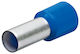Knipex Ακροδέκτες Ακροχιτώνια με Μόνωση Μπλε (97 99 338) σε σετ των 100τμχ