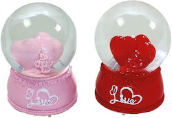 Valentine's Snow Globe Large 2 Designs