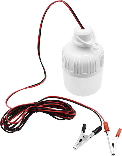 LED Work Lamp 10W 12V 14SMD 6500K 800lm with Crocodile Clips OEM