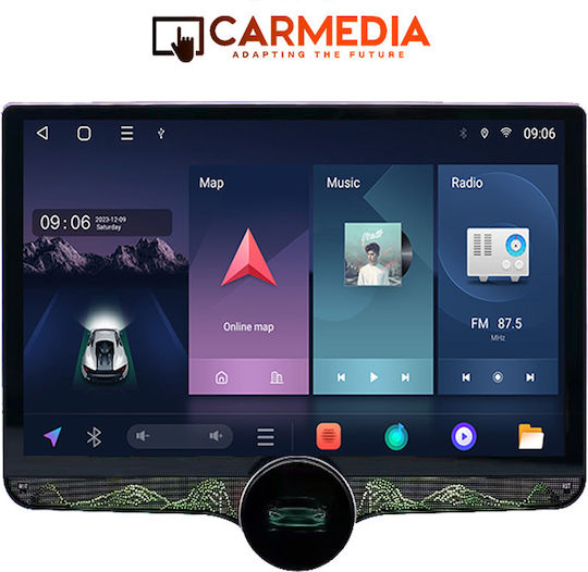 Carmedia Ηχοσύστημα Αυτοκινήτου για Seat Altea 2004-2015 (Bluetooth/USB/AUX/WiFi/GPS/Apple-Carplay/Android-Auto) με Οθόνη Αφής 11.8"