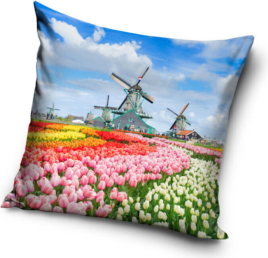 Cities Amsterdam Kids Throw Pillow 40x40 Cm