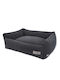 Glee Large Sofa Hundebett Schwarz 100x70cm.
