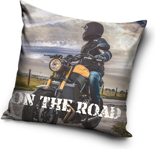 Motorbike Motor Pillow Case 40x40 Cm