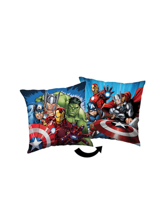Avengers Helden Kissenbezug 40x40 cm Samt