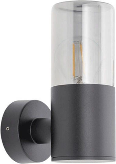 Nowodvorski Lamp Wall with Socket E27 Black 9x13x21cm