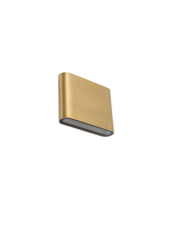 Nowodvorski Wall-Mounted Outdoor Light LED with Warm White Light 9x11εκ.