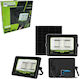 Gdsuper Waterproof Solar LED Flood Light 500W Cold White 7500K with Remote Control IP67