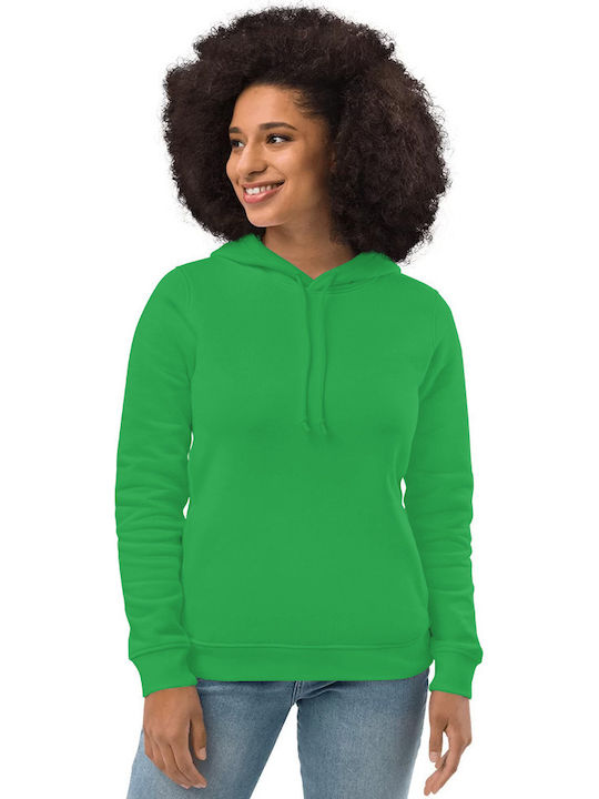 B&C Women's Long Sleeve Promotional Sweatshirt Apple Green