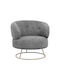 Geena Armchair Gray 81x81x81cm