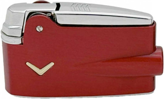 Ronson Premiere Varaflame Flame Lighter In Red Colour