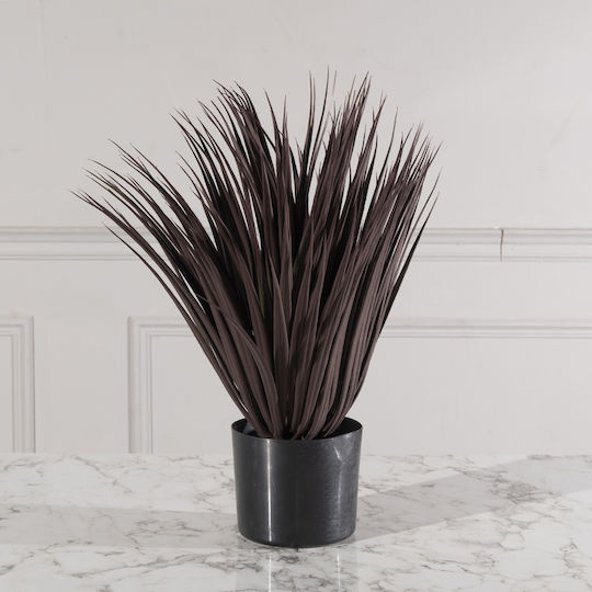 Spacegreen Artificial Aloe Plant Brown 50 cm