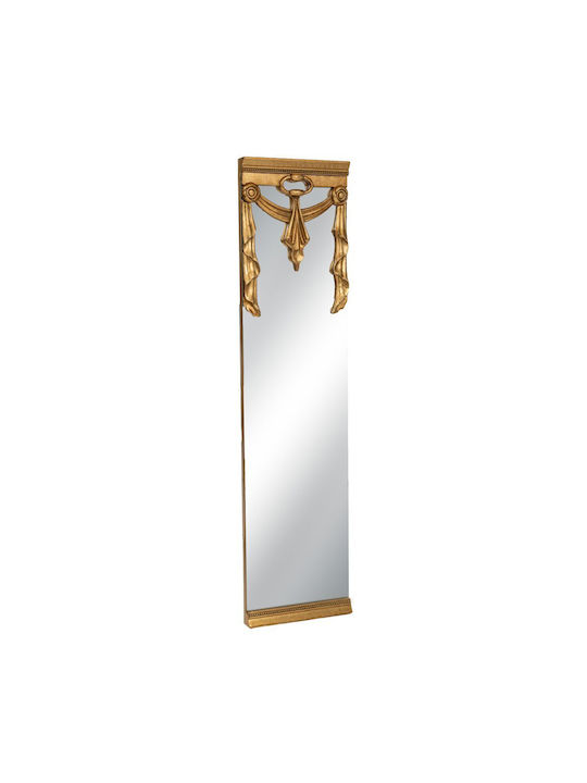 Iliadis Wall Mirror Full Length with Gold Wooden Frame 122x30cm 1pcs