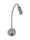 GloboStar Einzel LED Warmes Weiß Spot in Gray Farbe
