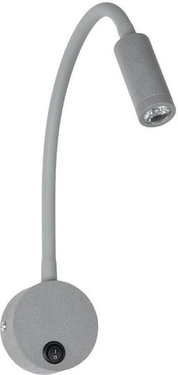 GloboStar Einzel LED Warmes Weiß Spot in Gray Farbe GloboStar Einzel LED Warmes Weiß Spot in Gray Farbe