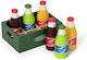 Unique Set of 6 Soft Drink Cans 10cm