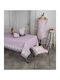 Flamingo Tischtuch Lila 140x140cm