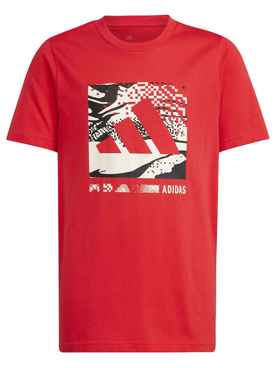 adidas T-shirt Κόκκινο adidas T-shirt Κόκκινο