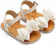 Babywalker Ecru Baptism Sandals