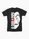 Men's Black T-Shirt La Casa De Papel Dp0255