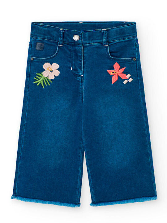 Kinder Schlaghose Jeans Rot