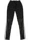 Kids' Leather Pants Black