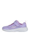 Selectors Kids Sneakers with Scratch Purple