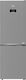 Beko Combină frigorifică 316lt NoFrost Î186.5xL59.5xA66.3cm. Inox B3RCNE364HXB